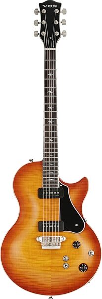 Vox SSC-55 Electric Guitar (with Gig Bag), Siennaburst